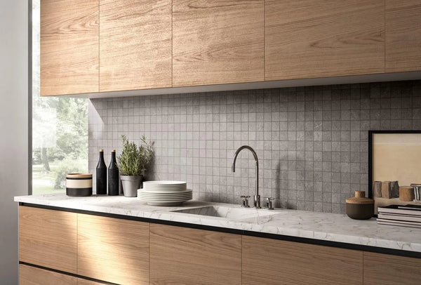 The heart of the home transformed with elegant tiles by AD TIling